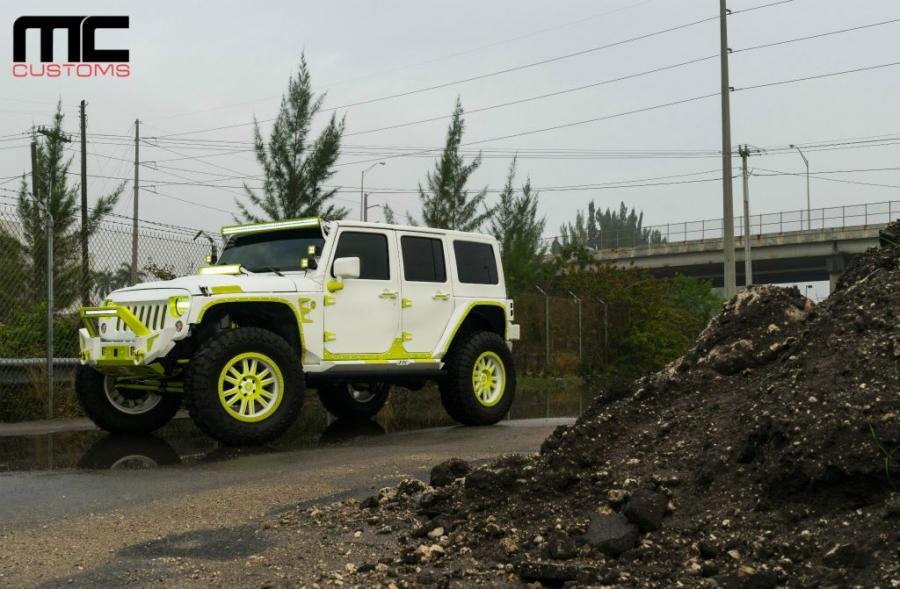 Jeep Wrangler Ultimate in White by MC Customs '2016
